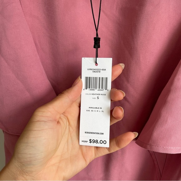 BCBGeneration Flutter-Sleeve Mini Shift Dress - Picture 8 of 11